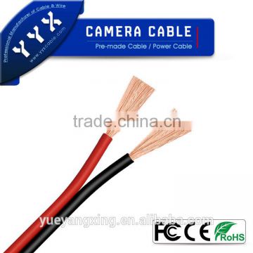 Insulation Material PE power cable black and red cable