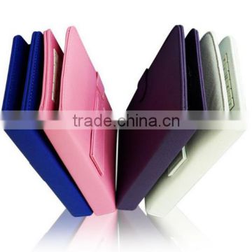 Cheap 11.6 inch tablet pc leather keyboard case for ipad mini