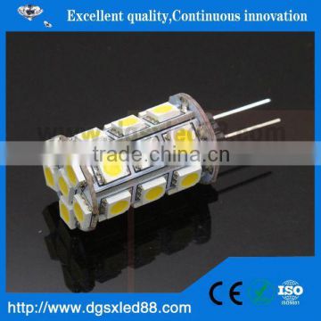 2013 new promotion 31*8mm constant current high CRI led g4 bulb