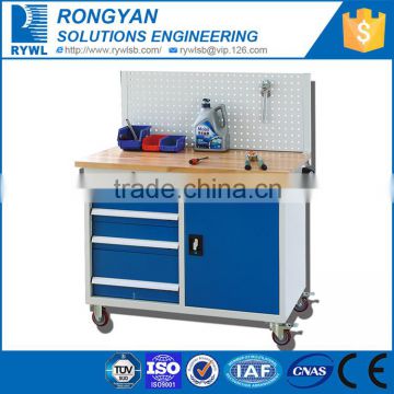 metal frame workshop cabinets industrial/work benches with drawers