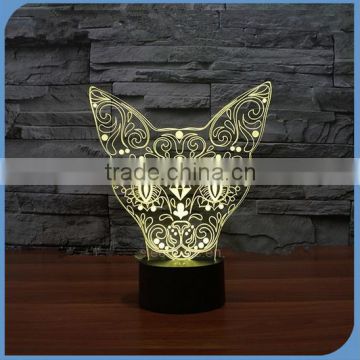 Acrylic Laser Engraving 3d Led Lamp For Sale