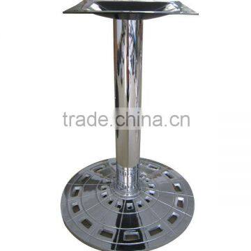 Outdoor Furniture Casting Iron Round Chromed Table Legs