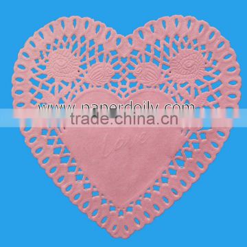 Heart Doily from Manufacturer - 95 sizes for your choice