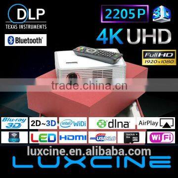 Hot seller !!! Z2000SD 2205P Android smart Blu-ray 3D projectors from china