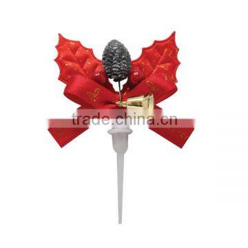 IYX-113 red leaves shape cake plugin for christmas decoration