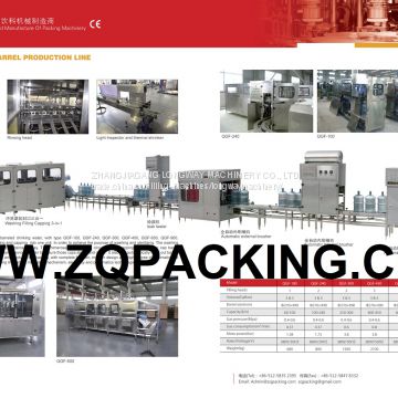 Biggest-Selling 5 gallon mineral water filling line