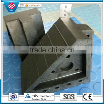 Rubber Wheel Chock Wedge for Truck/Trailer