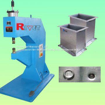 rivetless riveting machine,rivet-free riveting machine,ventilation pipe riveting machine