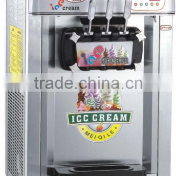 china CE certification cheap price commercial electric soft serve ice cream machine for sale