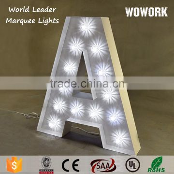 LED photobooth props letter backlit letter
