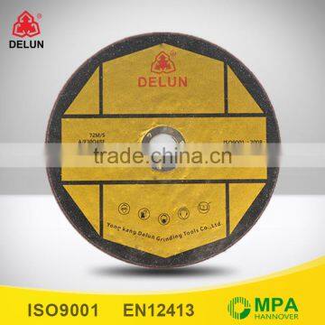 9'' 230mm Depresed Centre Grinding Wheels, steel grinding disc with MPA EN12413