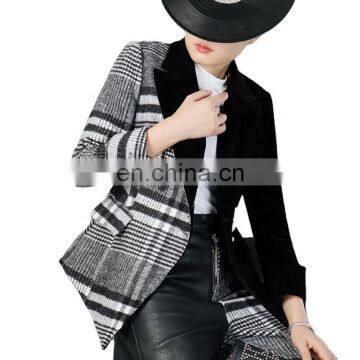 Blazer Coat 2020 Autumn Ladies Women Clothing Cotton