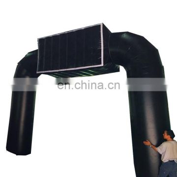 Custom Outdoor Logo Paste Arch With Internal Blower,Inflatable Advertising Arch For Rental