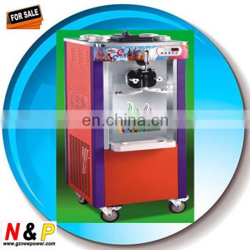 FOUR colors rainbow Ice cream machine 100% natural and healthy food