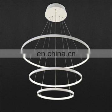 Ring 3circles Modern simple led chandelier hanging pendant lamps