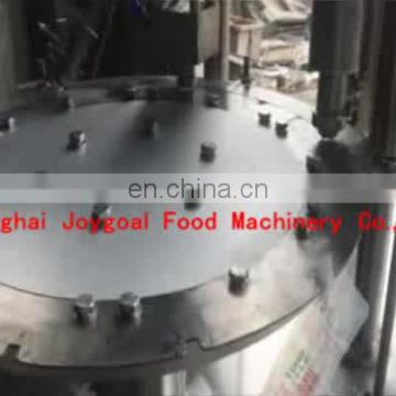 Rotary type filling and capping machine for soy milk stand pouch spout pouch doy pack