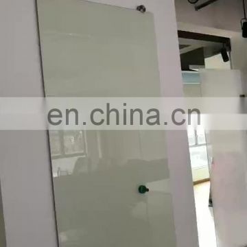 Factory wholesale school anti-glare glass dry eraser board with pen shelf in 1200x1800mm glass dry erase board