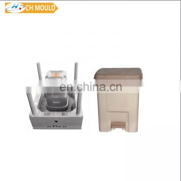 plastic outdoor dustbin injection mold for sale