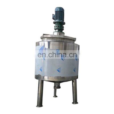S304/S316 Stainless steel jacketed heating Chemical Reaction kettle stirred Tank reactor