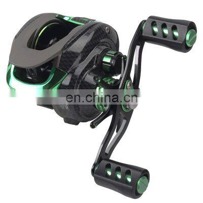 New Design 6+1BB 7.1:1 Gear Ratio 6 kg drag double brake Metal CNC two color accessories Baitcasting Fishing Reel