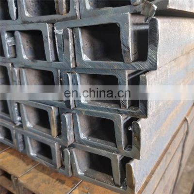 good quality carbon C channel bar SS400 a36  q235 hot rolled carbon mild steel u channel