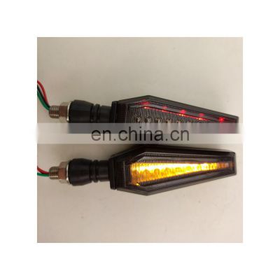 Yellow And Red Flowing Water Blinker Front Rear Turn Light 12V LED INDICATOR SIGNAL LIGHTS FOR MOTORCYCLE OL6011