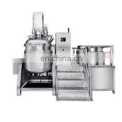 Cosmetic machine production line /cosmetic cream mixer/vacuum homogeneous emulsifying machine