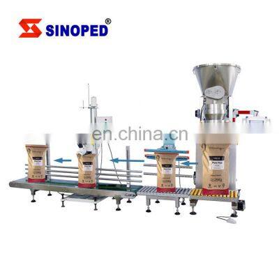 Semi Automatic 10-1000g Soup Coffee Powder Filling Weight Packing Machine Production Line