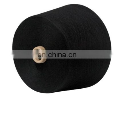 100% polyester ring spun yarn manufacturer waxed 30/1