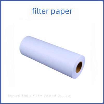 Medium pulling machine filter paper