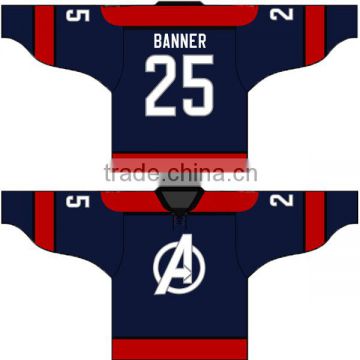 Design Team Name/ Number Custom Hockey Jersey