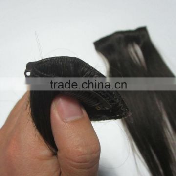 Luxy clip in human hair, Brazilian 100% remy human hair extension sample welcomed