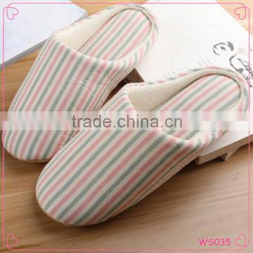 Fashion Trend Indoor Slippers High Quality Slippers Japanese Style Couple Cotton Slippers