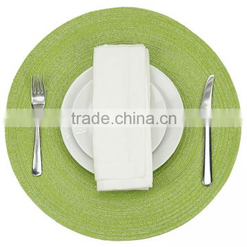 Wholesale Cheap Handmade Braided Round Cotton Placemats for Walmart