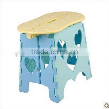 39cm height muti-function good quality plastic folding stool