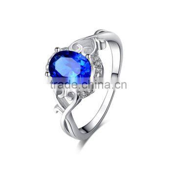 2016 Hot sale wedding diamond latest gold finger ring designs for girls