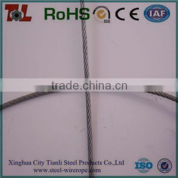 Stainless Steel Thin Wire Rope 304 7x7 1mm