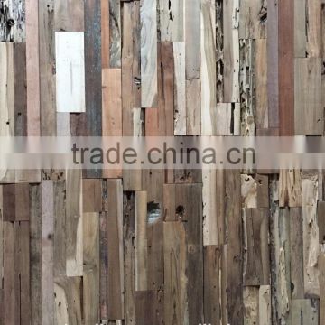 Recycled Teak wall panel
