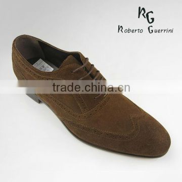 Suede leather casual dress shoe