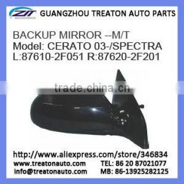 BACK UP MIRROR-E/T(5 PINS) 87610-2F051/ 87620-2F201 FOR CERATO 03- / SPECTRA