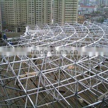 Q235/Q345 steel galvanized steel structure frame grid structure