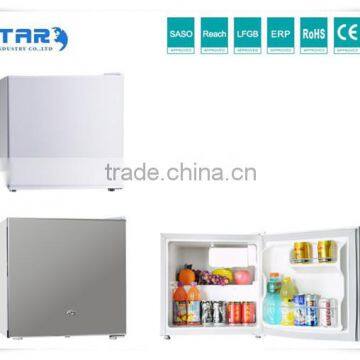 Hot sale mini single door refrigerator white color hotel refrigerator from China