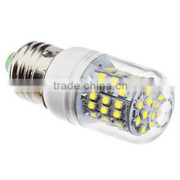 E27 3.5W 3528SMD 320LM 6500K Natural White Light LED Corn Bulb (110/220V)