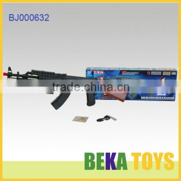 New boys toy plastic imitation toy gun AK47 flashing laser toy gun sniper rifle toy gun