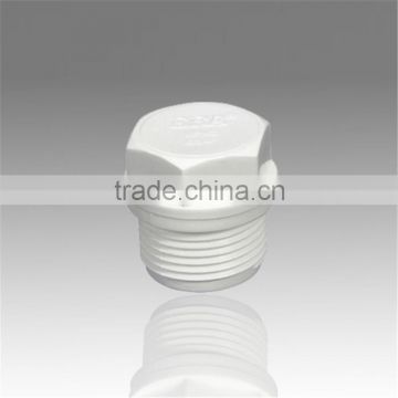 Factory price logo custom threaded plastic pipe fitting