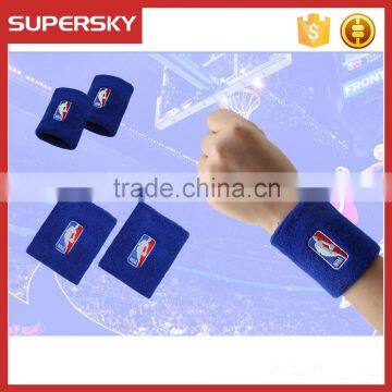 V-649 customize colorful sports sweatbands wrist support fashion woven wristband support brace custom sweatband wristbands