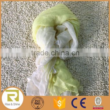 Wholesale 100% Linen fringed shawl scarf