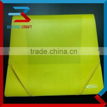 a4 size plastic PP elastic bag with name card holder