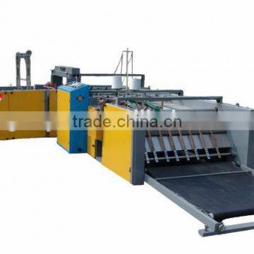 pp woven sack cutting and sealing machine