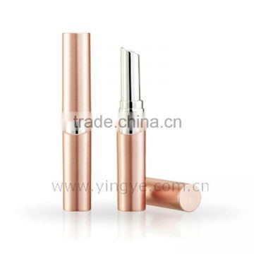 2016 Rose gold empty custom cosmetic lipstick tube